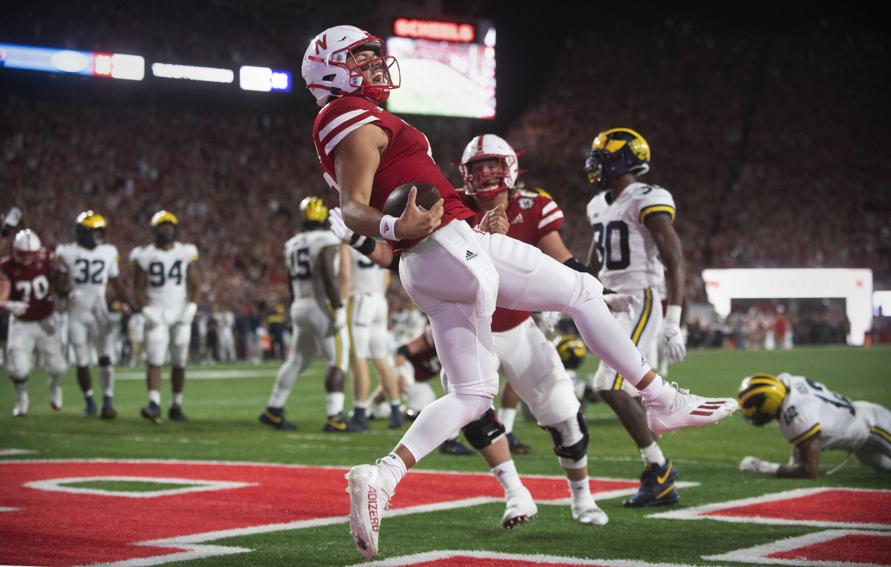 Michigan vs. Nebraska, 10.9